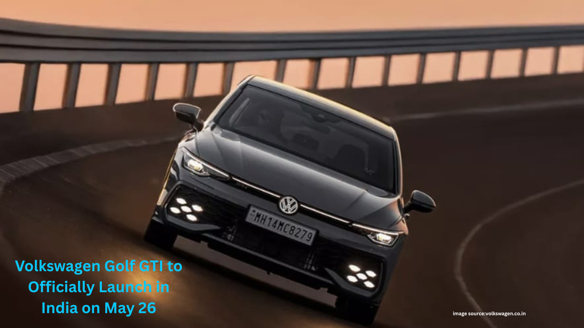 Volkswagen Golf GTI to Officially Launch in India on May 26