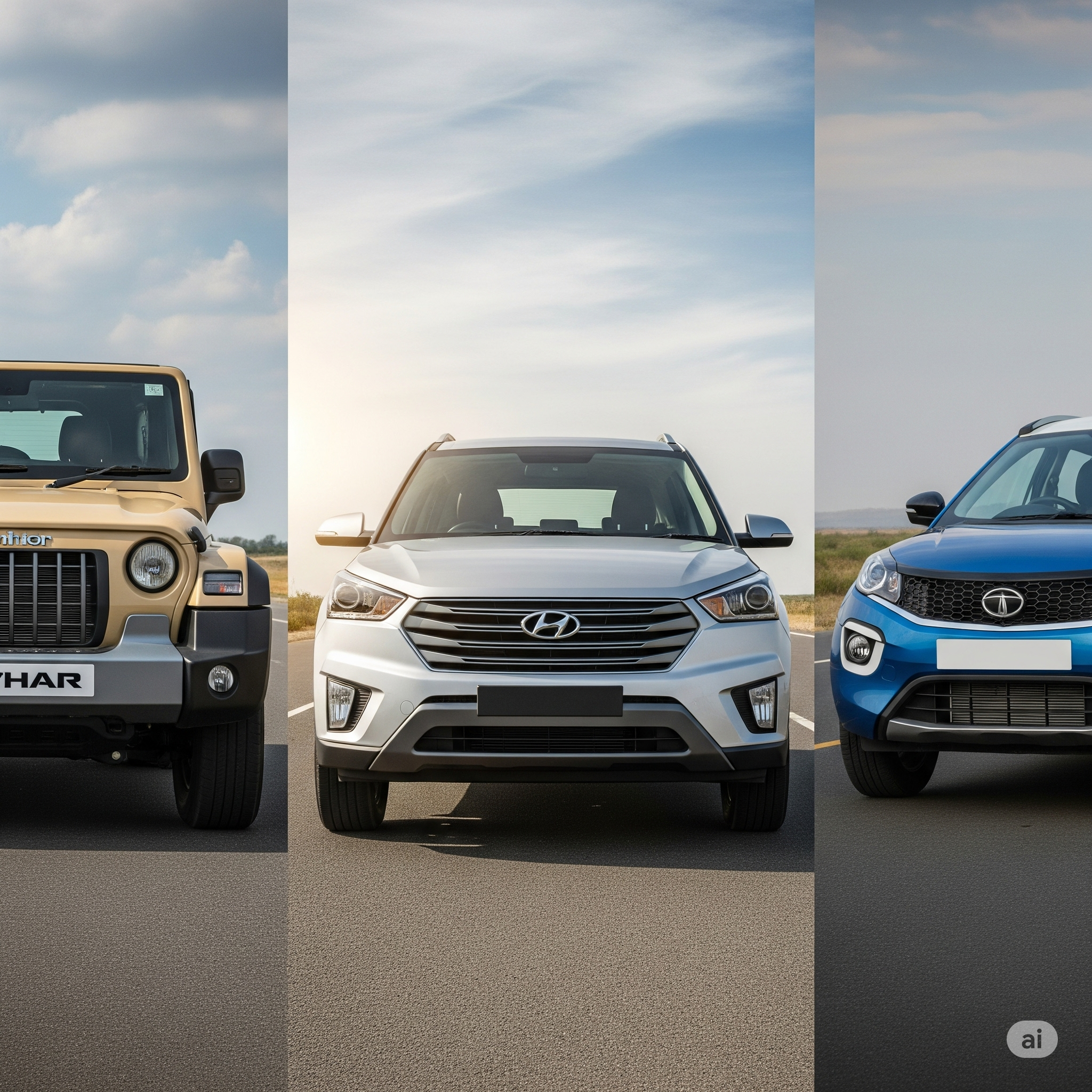 Mahindra vs Hyundai vs Tata